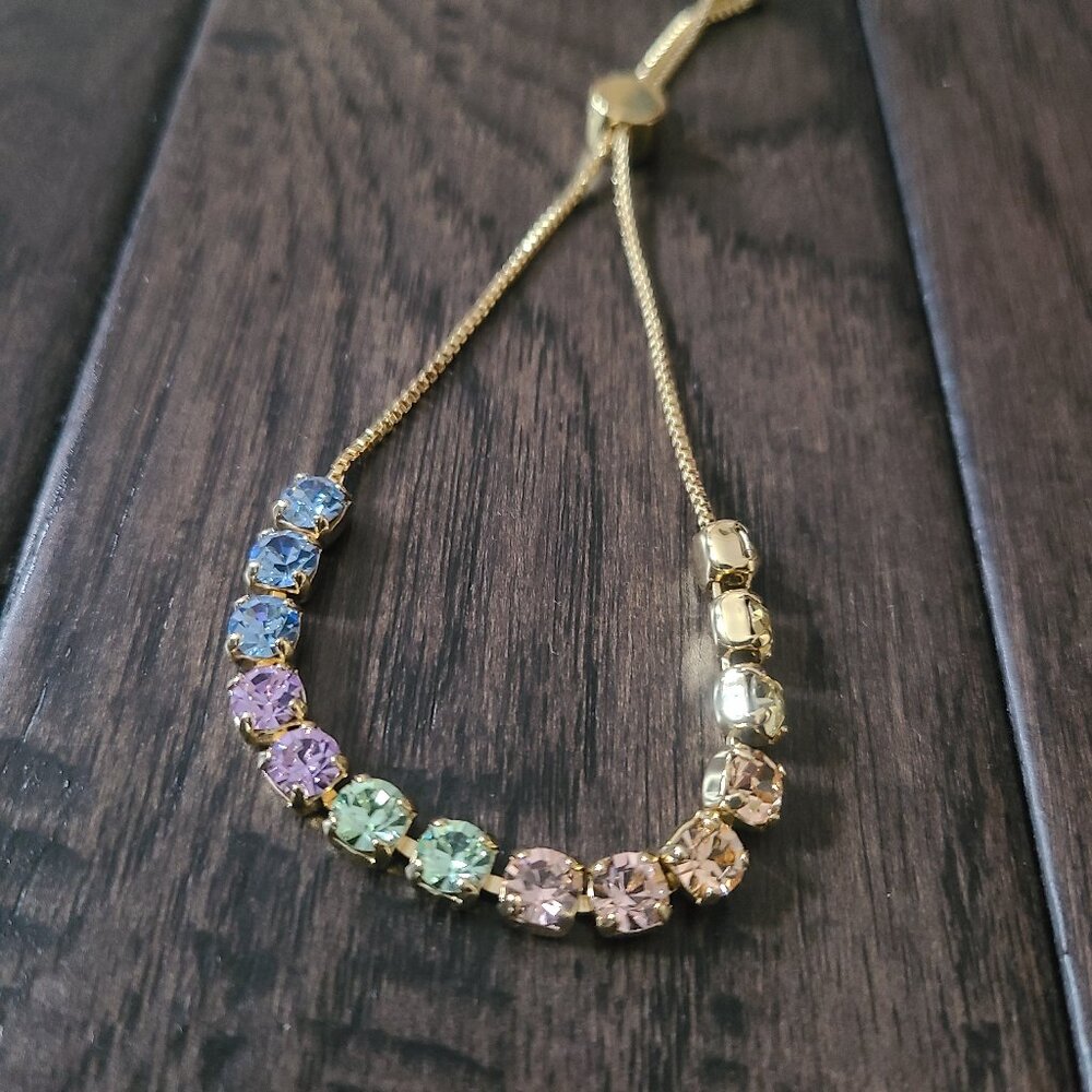 Rainbow Bracelet - Sliding Closure